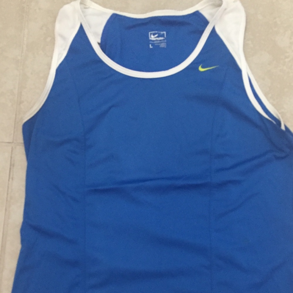 Blue Nike Athletic Tanktop